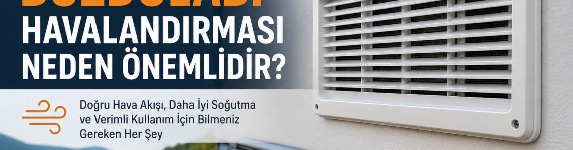 Karavan Buzdolabı Havalandırması Neden Önemlidir? Karavan Buzdolabı Havalandırması Neden Önemlidir?