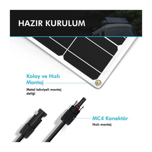 Renogy Güneş Paneli 175 Watt 12V (Monokristal)