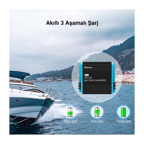 Renogy Akü Şarj Cihazı (40A)