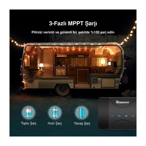Renogy Akü Şarj Cihazı MPPT (50A)