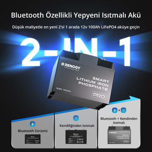 Lityum Akıllı Akü Pro (200 Ah)