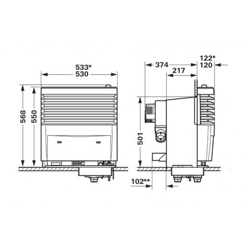 Truma S5004 Tek Fanlı Karavan Isıtıcı
